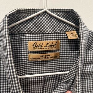 Roundtree & Yorke Shirt Mens Gold Label